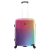 Średnia walizka Saxoline Rainbow 63l